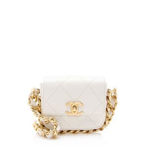 Chanel Lambskin Framing Chain Mini Flap Bag